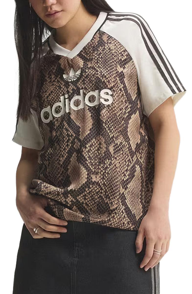 Snake Print Satin Jersey  Image 1