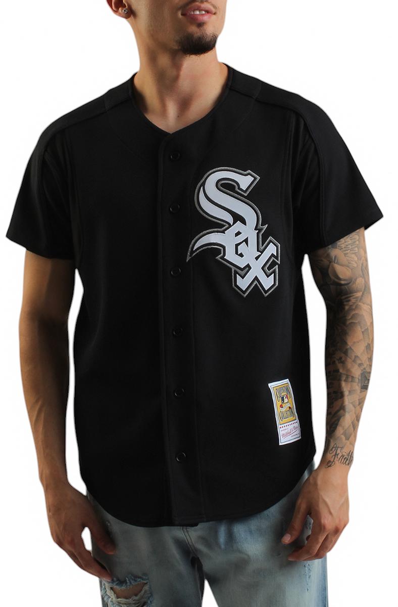  Frank Thomas Black Chicago White Sox 2005 Authentic Batting Practice Jersey Image 1