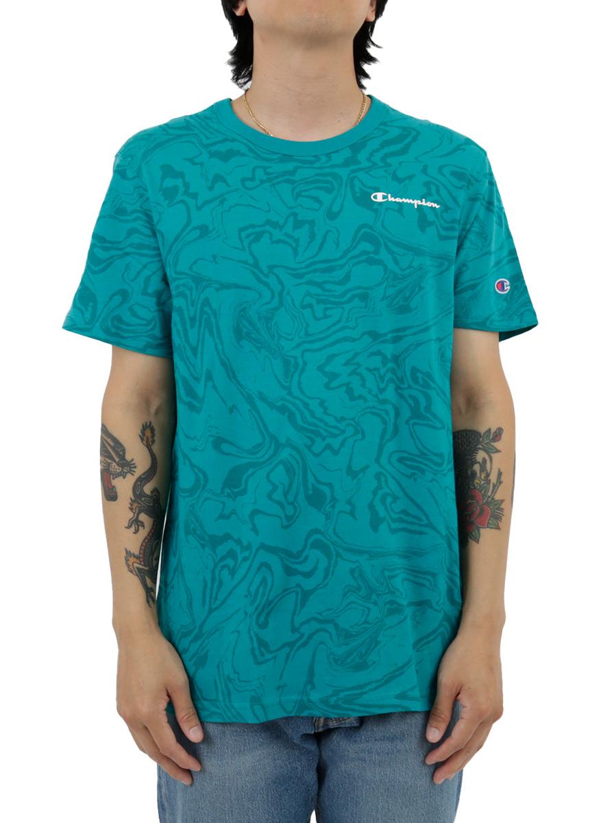 Heritage Script - Marble Allover Print Tee Image 1