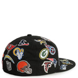 NFL 59Fifty All Over Logo Fitted Hat  Image 3
