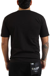 Shaquille O'Neal Los Angeles Lakers Black Hardwood Classics Real Big Face Player T-Shirt Image 4