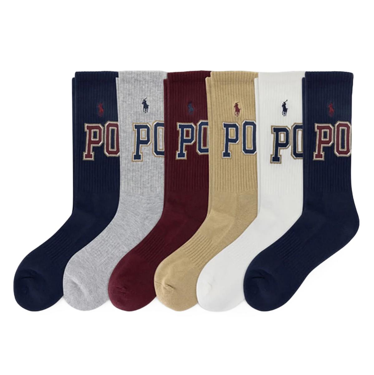 Varsity Logo Crew Socks  Image 1