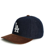 MLB Los Angeles Dodgers Denim Corduroy Cooperstown Collection D-Stressed Pro Snapback  Image 2