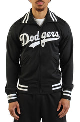 MLB Los Angeles Dodgers Vintage Logo Replica Batting Practice Jacket Image 1