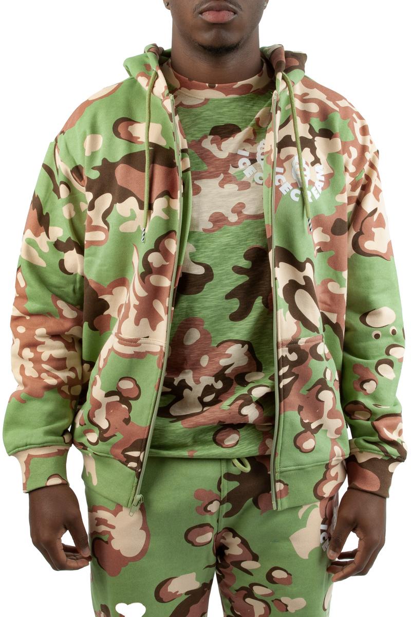 Zip Through Hoodie Image 1