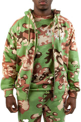 Zip Through Hoodie Image 1