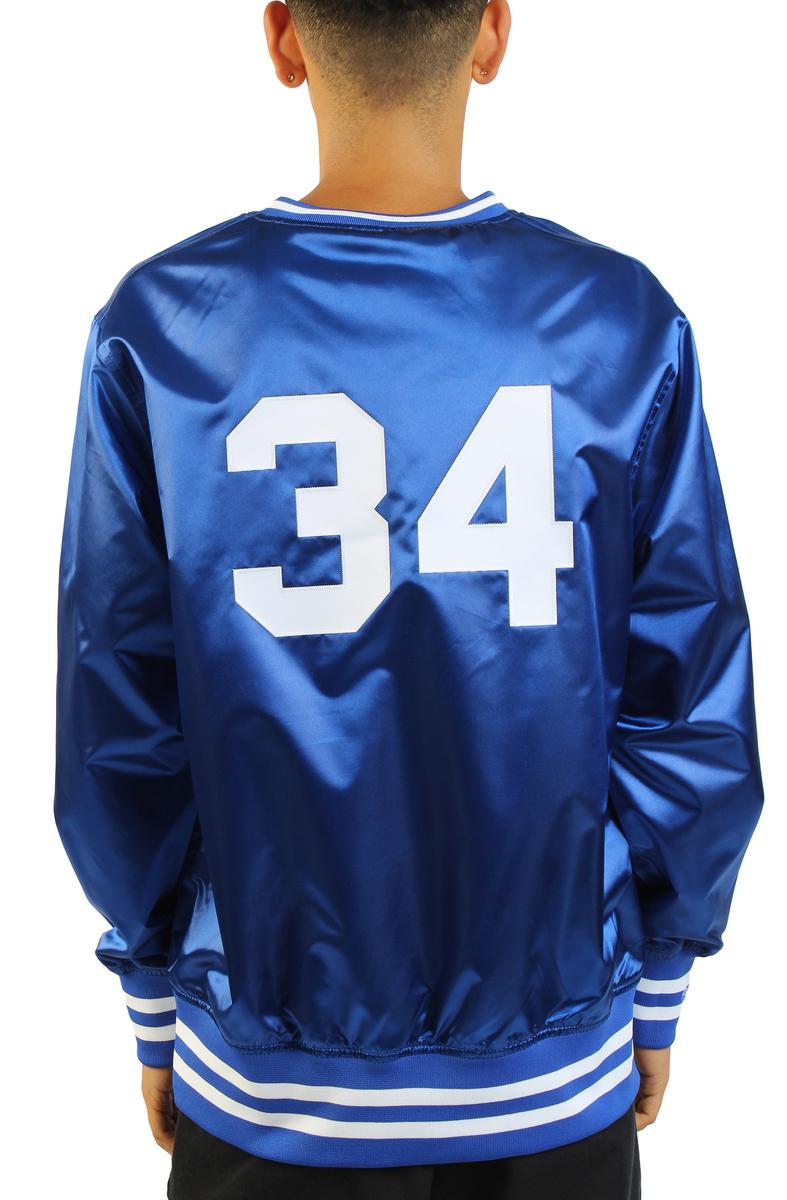 MLB Los Angeles Dodgers Authentic V-Neck Pullover Jacket 1986 Fernando Valenzuela Image 3