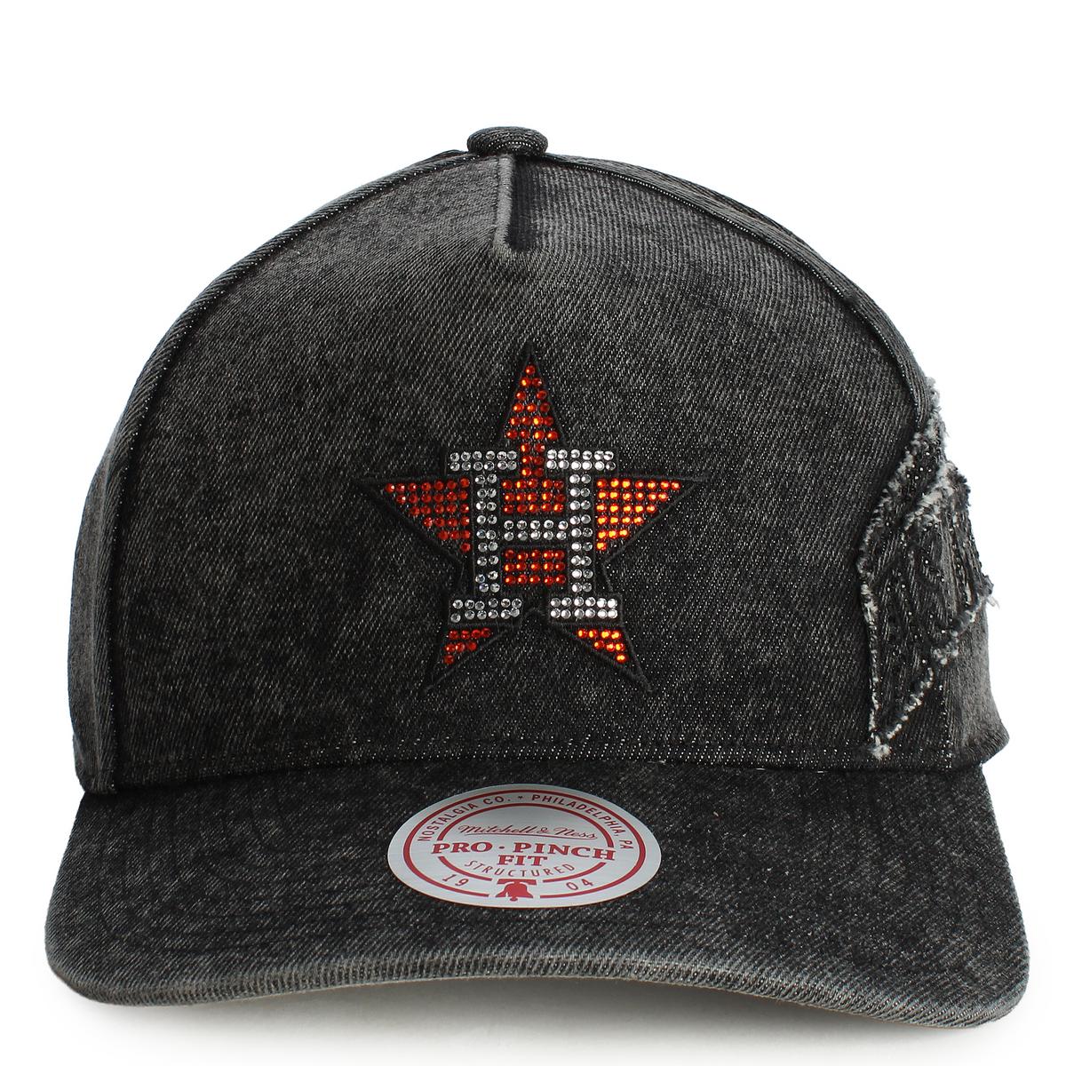 MLB Houston Astros Denim Flames Pro Pinch Snapback  Image 1
