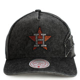 MLB Houston Astros Denim Flames Pro Pinch Snapback  Image 1