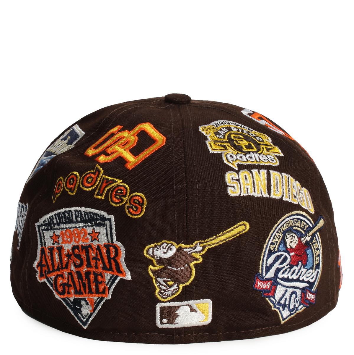 MLB San Diego Padres 59FIFTY All Over Fitted Hat  Image 4