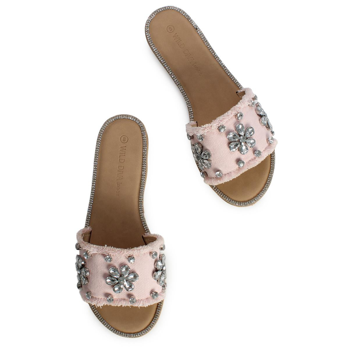 Jaydra-08 Rhinestone Sandal Image 1