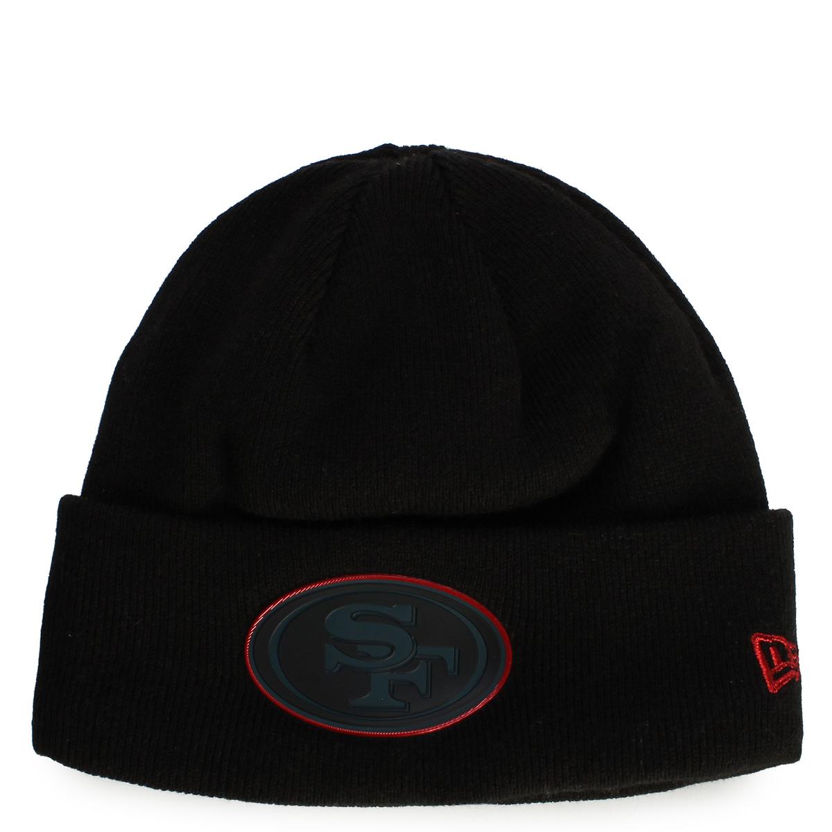 NFL San Francisco 49ers Chrome Knit Beanie  Image 1