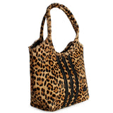 Cheetah Pony Hair Mini Tote Bag  Image 3