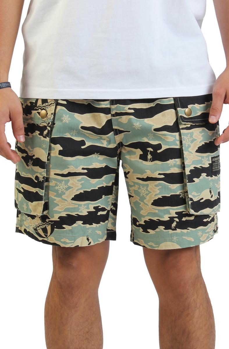 Camo Cargo Shorts Image 1