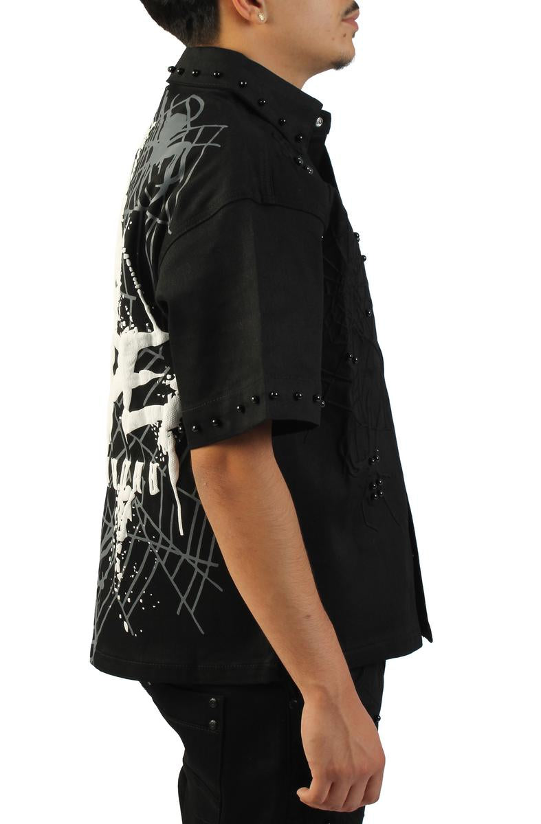 Escape Web Denim Shirt Image 4