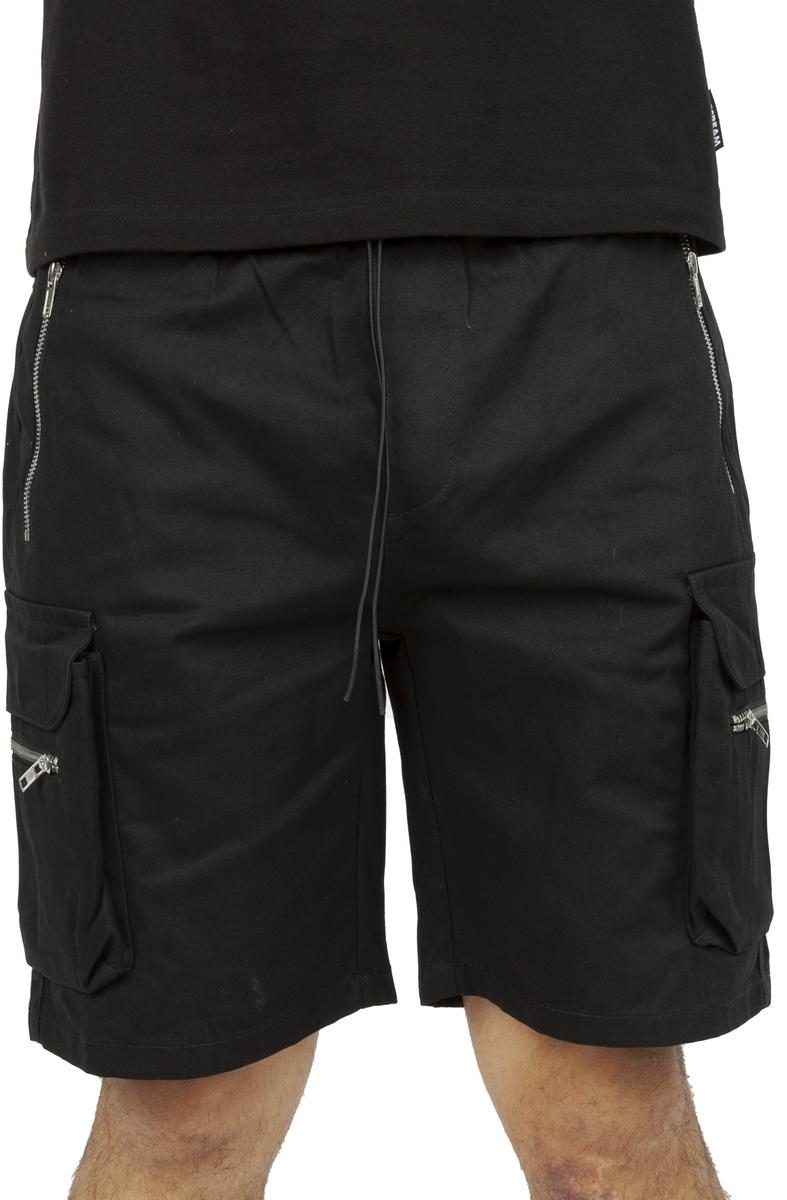 Canvas Twill Zipper 3D Cargo Short Image 1