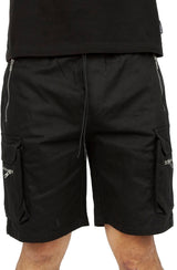 Canvas Twill Zipper 3D Cargo Short Image 1