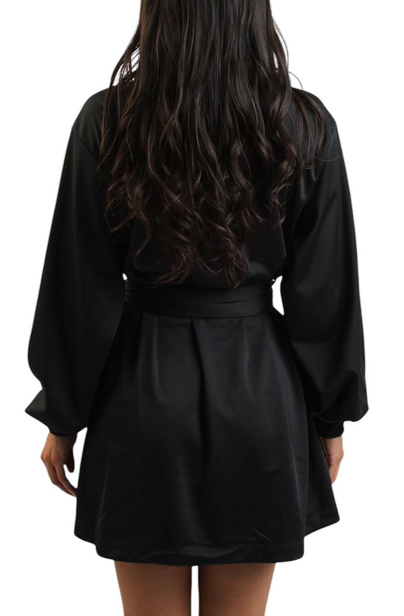 3-Stripes Wrapped Track Suit Dress Image 3