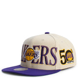 NBA Los Angeles Lakers Across The Board Snapback  Image 2