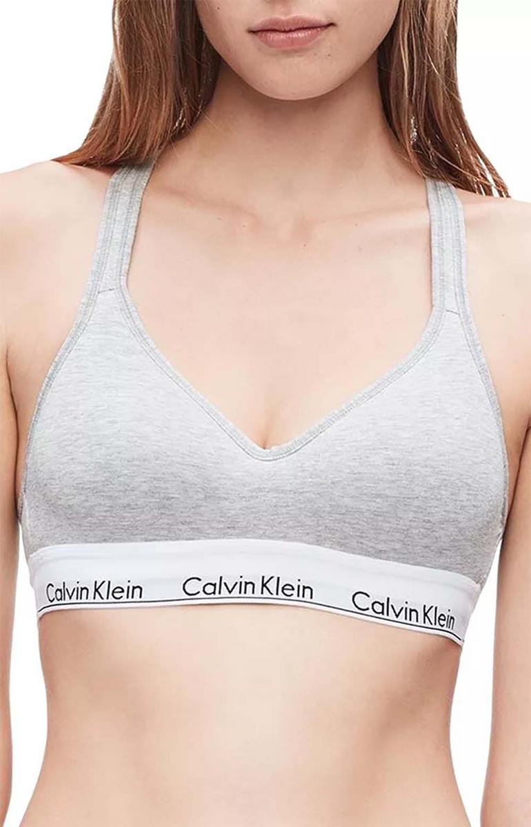 Calvin Klein Women's, (QF1654-020) Modern Cotton Padded Bralette