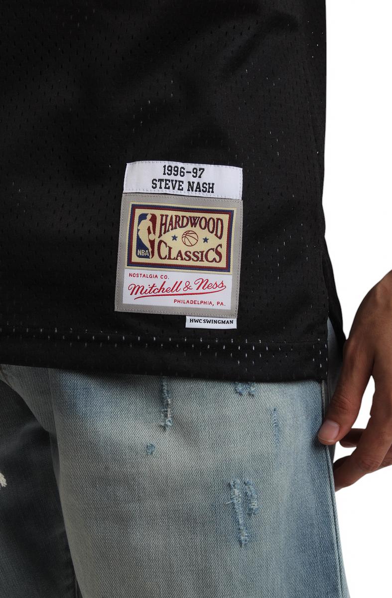 NBA Steve Nash Black Phoenix Suns 1996/97 Authentic Jersey Image 5