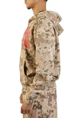 Camo Zip-Up Hoodie  Image 2