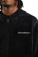 Fuzz Zip-Up Hoodie Image 5