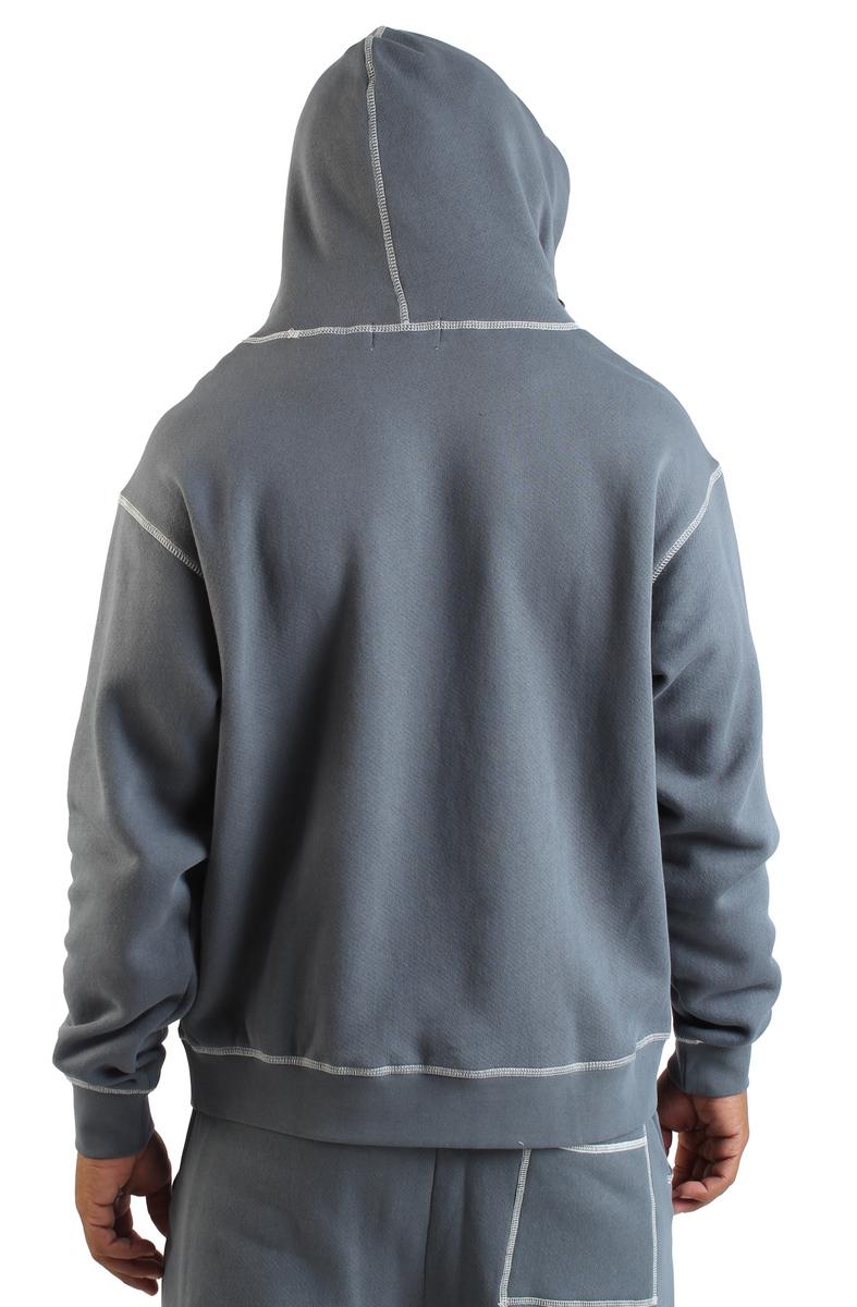 Wordmark Reverse Stitched Hoodie Image 3