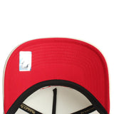 NHL Detroit Red Wings Cream Vintage Trucker Hat Image 5