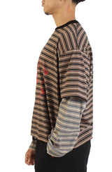 Skeleton Stripe Long Sleeve Shirt  Image 2