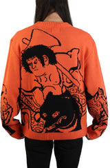 Kintaro Big Print Knit Sweater Image 3