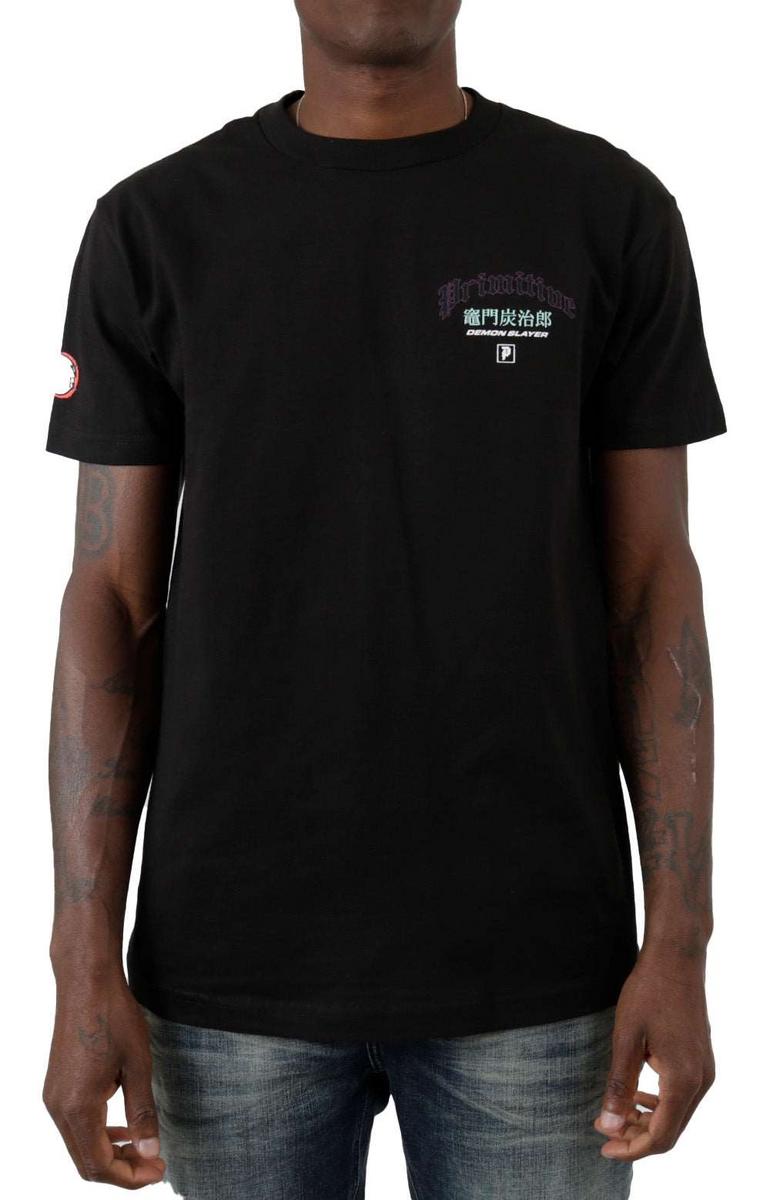 x Demon Slayer Tanjiro vs Rui T-Shirt Image 2