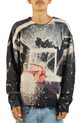 Break The Backboard Printed Sweater Image 1