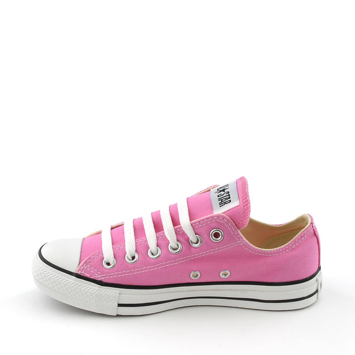 All Star Ox Sneaker Pink Canvas Image 1