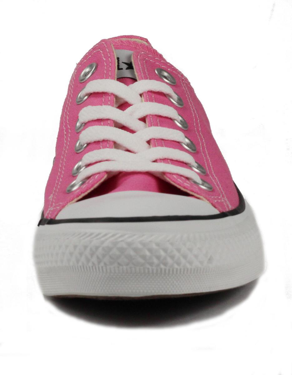 All Star Ox Sneaker Pink Canvas Image 6