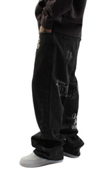 Yearbook Denim Pants Image 3