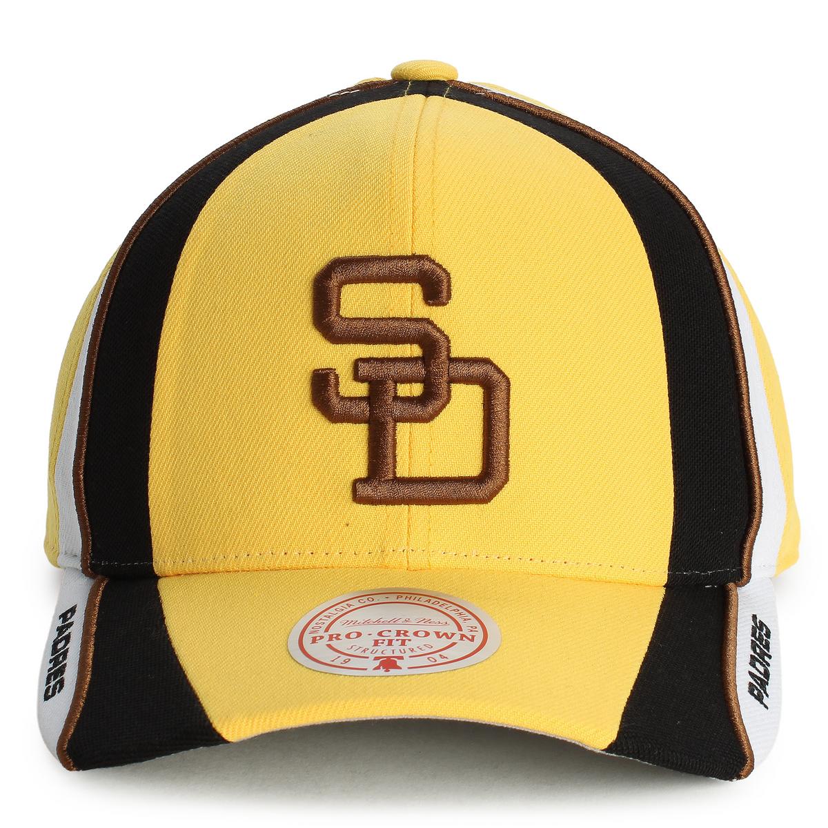 MLB San Diego Padres Gold 404 Club Downforce Pro Crown Snapback Image 1