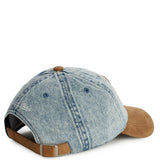 San Diego Padres Denim & Brown Suede 1904 Dad Adjustable Hat Image 3