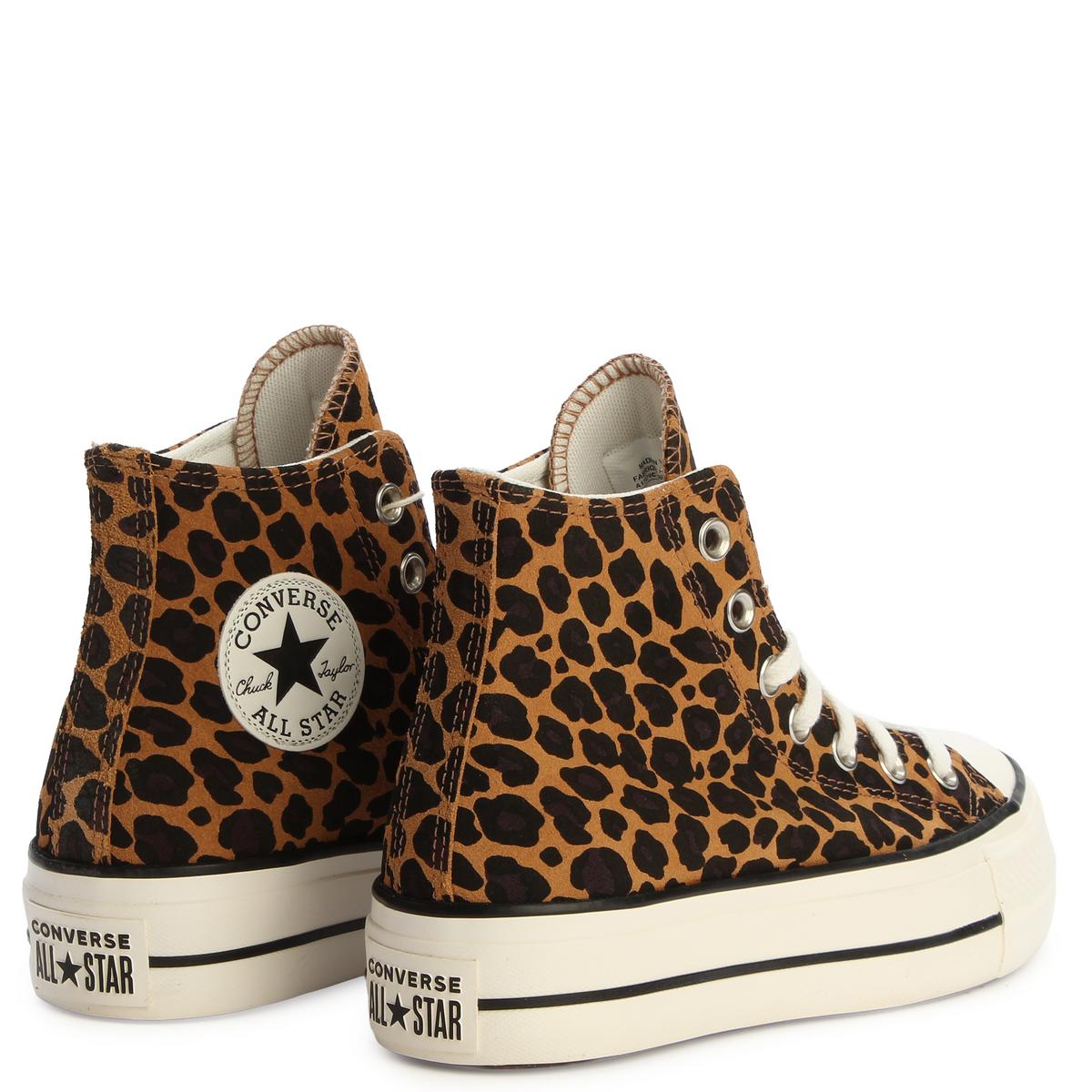 Chuck Taylor All Star Lift Platform Leopard Suede Image 4
