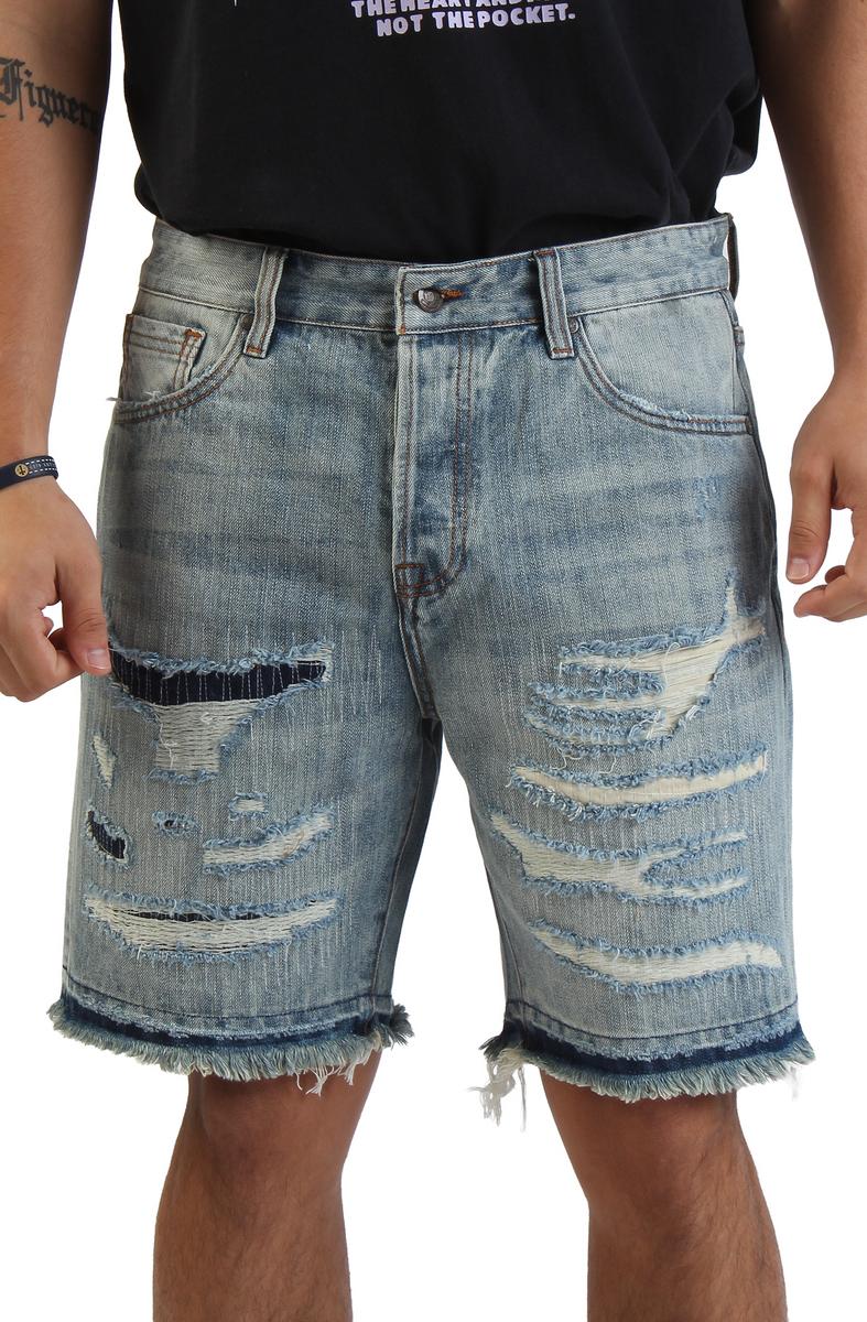 Cadet Distressed Cutoff Denim Shorts  Image 5