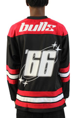 Chicago Bulls Black 404 Club Hockey Jersey Image 3
