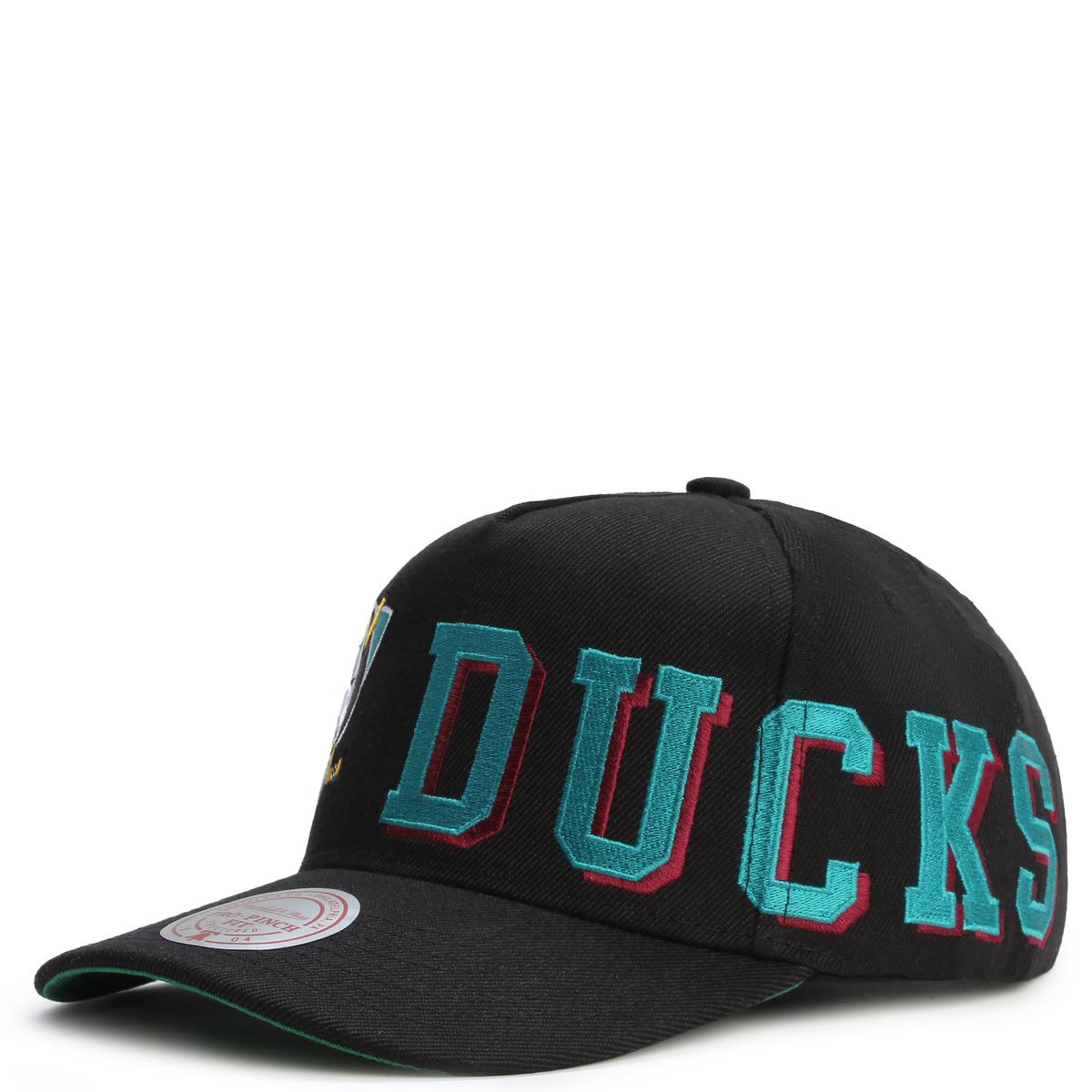 NHL Anaheim Ducks Busted Logo Pro Pinch Snapback Image 2