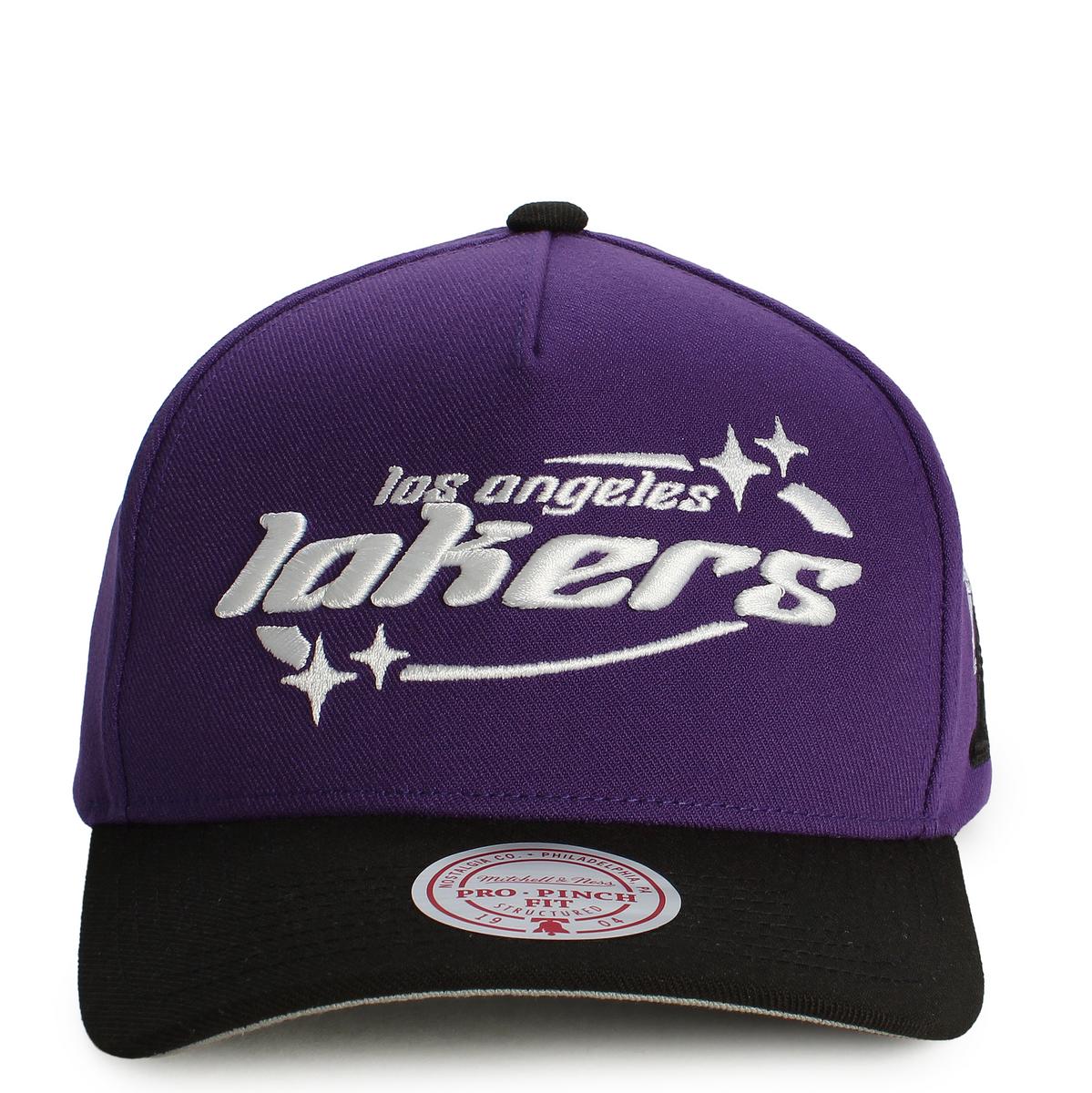 NBA Los Angeles Laker Starz Pro Pinch Snapback Image 1