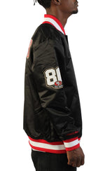 NFL San Francisco 49ers 80th Anniversary Heavyweight Satin Full-Snap Jacket  Image 4