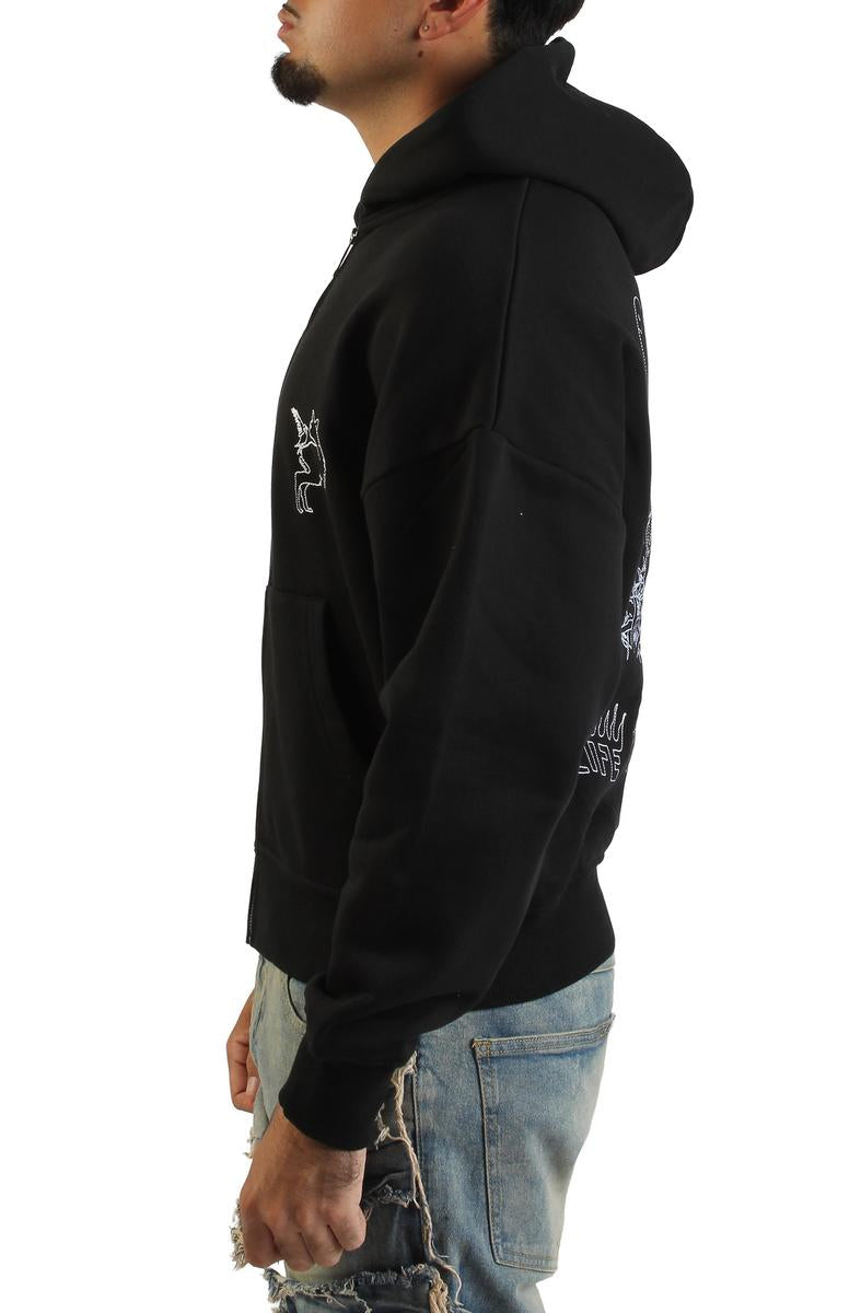 Life Is Magic Zip Hoodie  Image 2