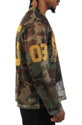 Camo Curve SS Knit Boxy Fit Image 4