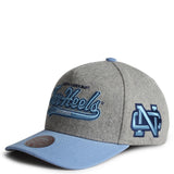 NCAA North Carolina Tar Heels Vintage Tailsweep Pro Pinch Snapback Hat Image 2