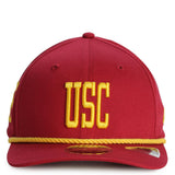 NCAA USC Trojans 9SeventySS Block Stretch-Snap Adjustable Hat Image 1