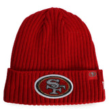 NFL San Francisco 49ers Rhinestone Knit Beanie Image 1