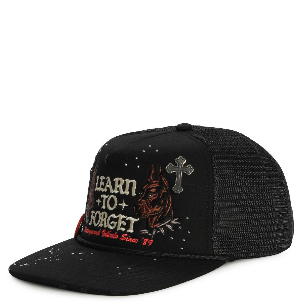 Thrashed Pitbull Trucker Hat Image 2